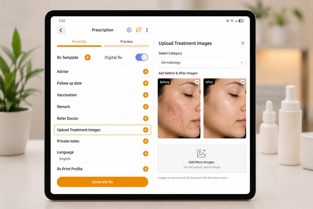 Dermatology EMR
