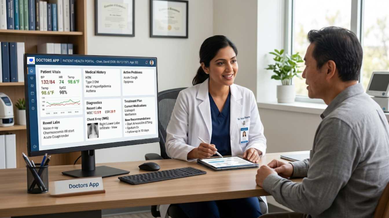 Consultant Physician EMR Interface