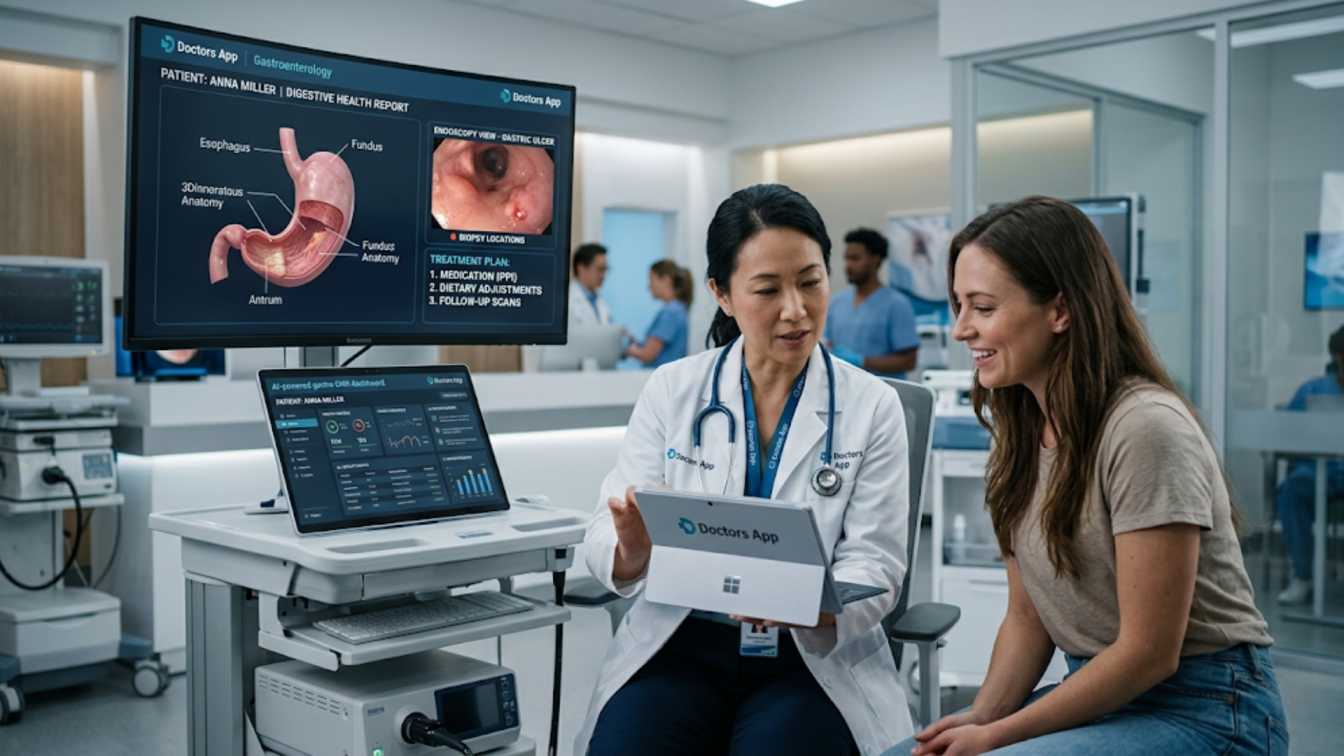 Gastroenterology EMR Interface