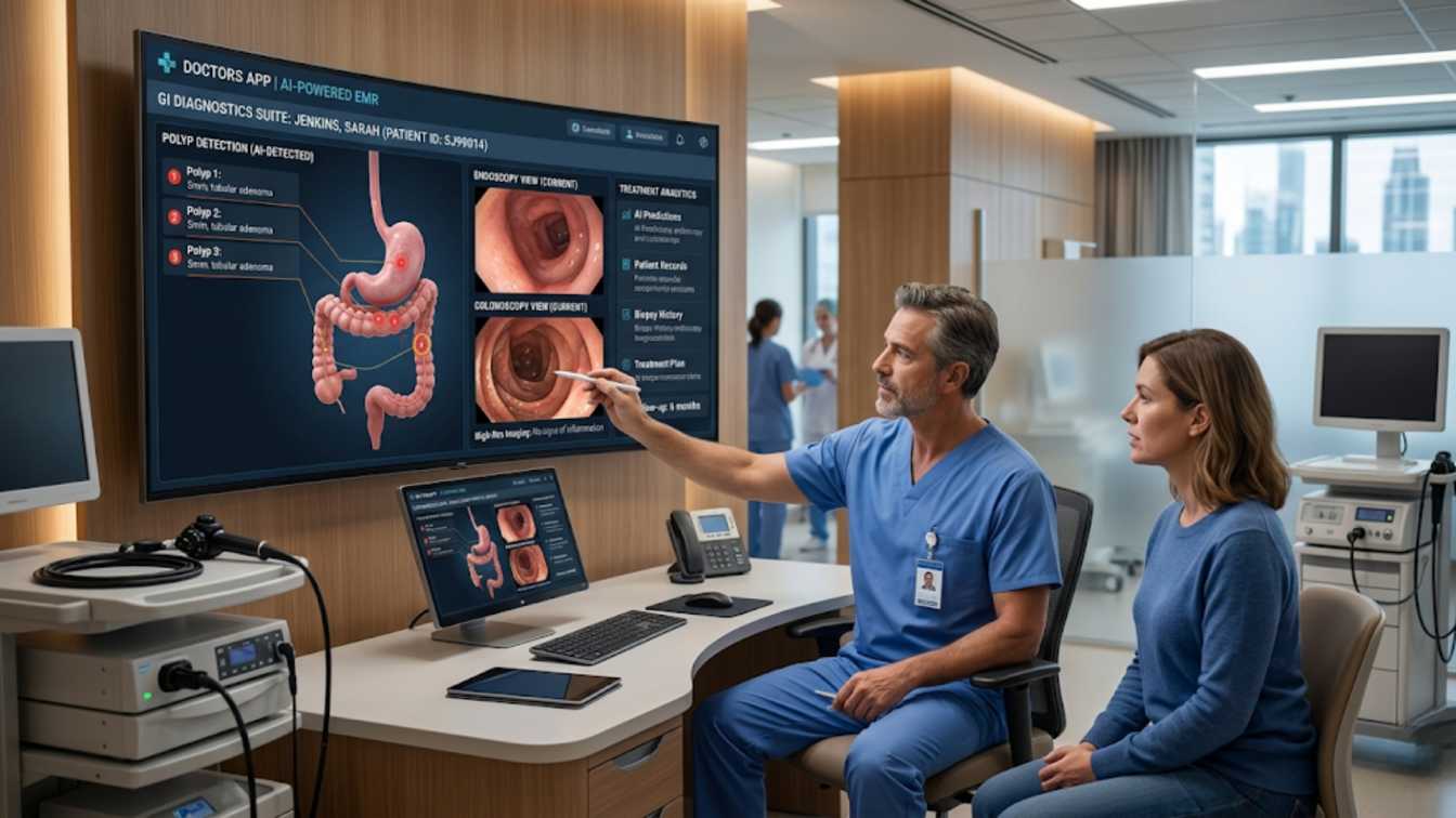 Gastroenterology EMR Interface