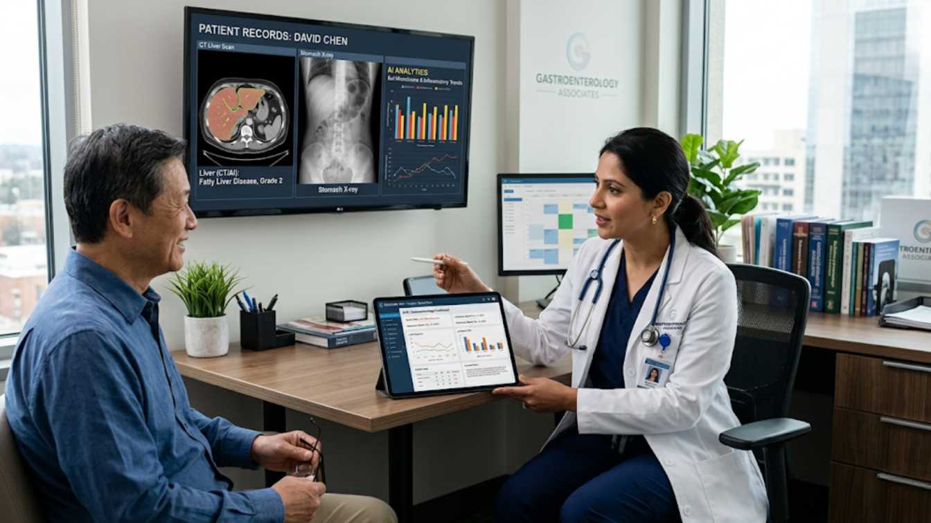 Gastroenterology EMR Interface