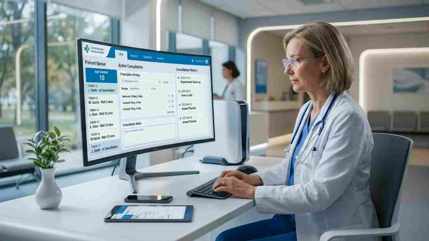 General Medicine EMR Interface