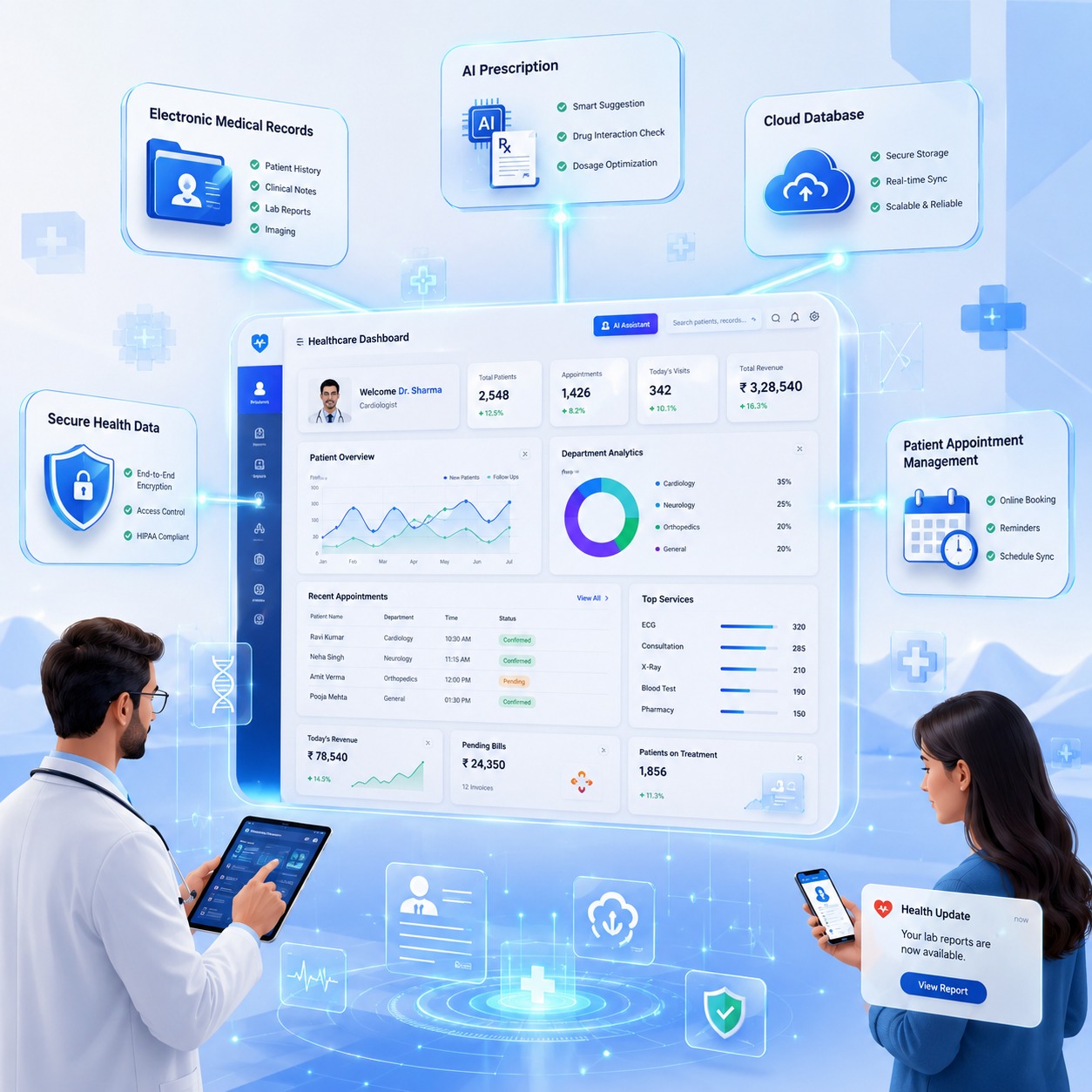 Healthcare Dashboard