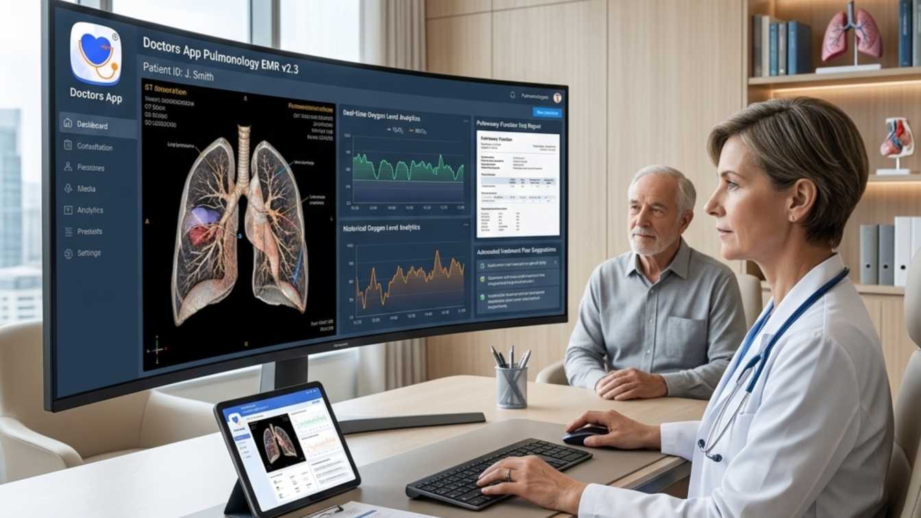 Pulmonologist EMR Interface